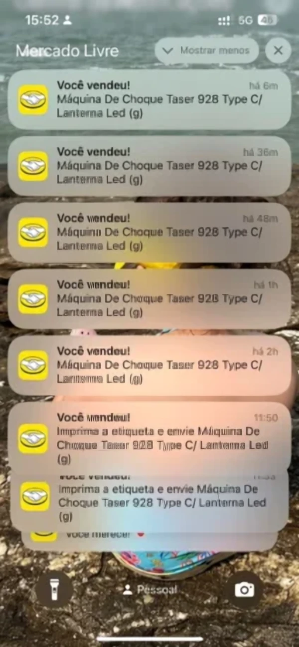Depoimento de Droper no WhatsApp 7